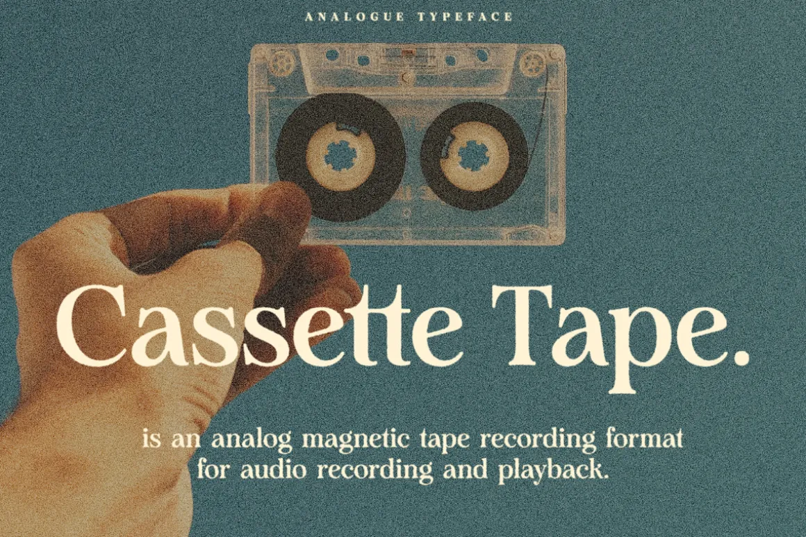 Analogue - Humanist Retro Serif