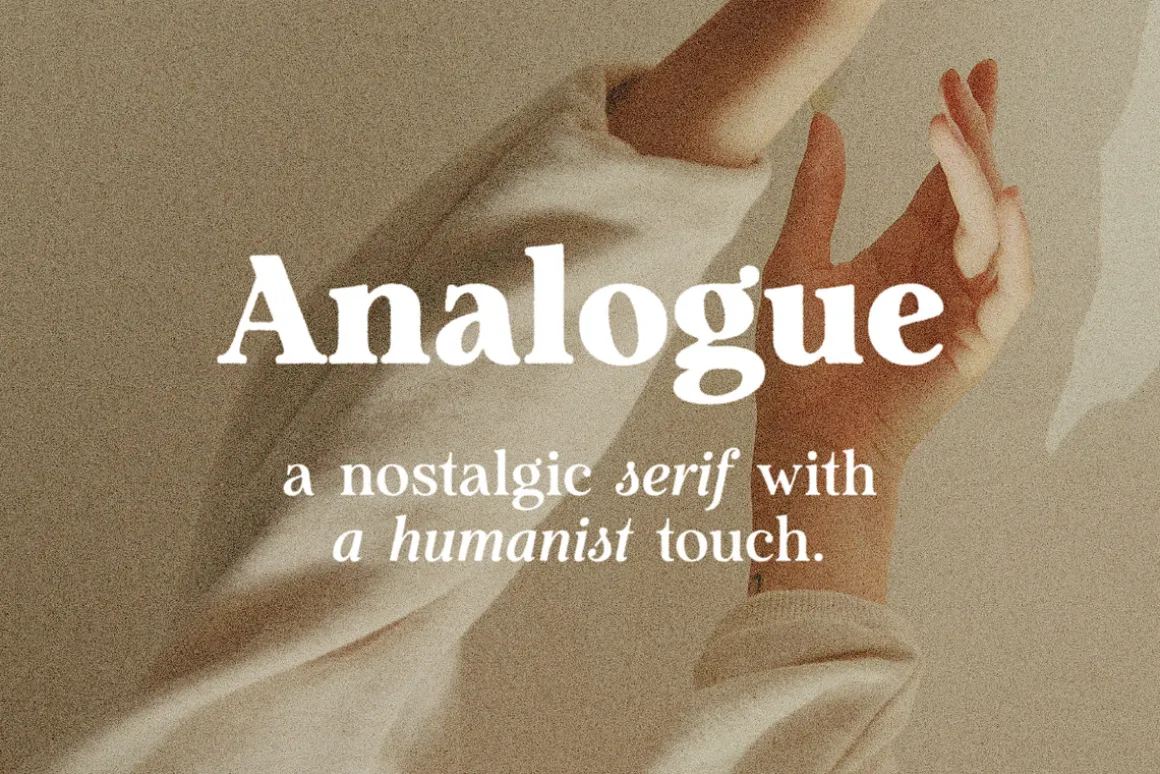 Analogue - Humanist Retro Serif