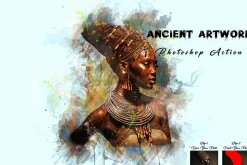 Ancient Artwork Photoshop Action