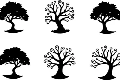 Ancient Tree Spirit Vector Set