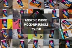 Android Phone Mock-up Bundle#2