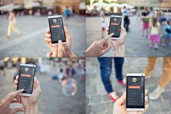 12 Android photo mockups