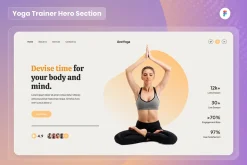 Aneyoga - Yoga Trainer Hero Header
