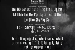 Angelic Robe - Blackletter Font