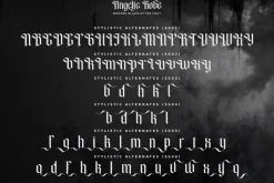 Angelic Robe - Blackletter Font