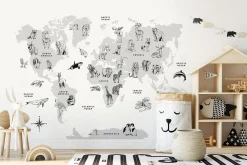 Animal World Map, Animals alphabet