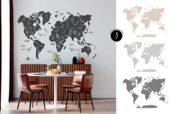 Animal World Map, Animals alphabet