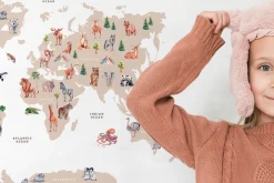 Animal World Map, Animals alphabet