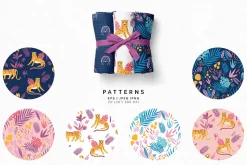Animal Alphabet. Clipart & Pattern