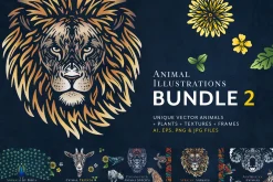 Animal Illustrations Bundle 2