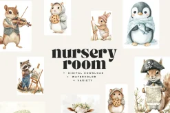 120 Animal Nursery Posters
