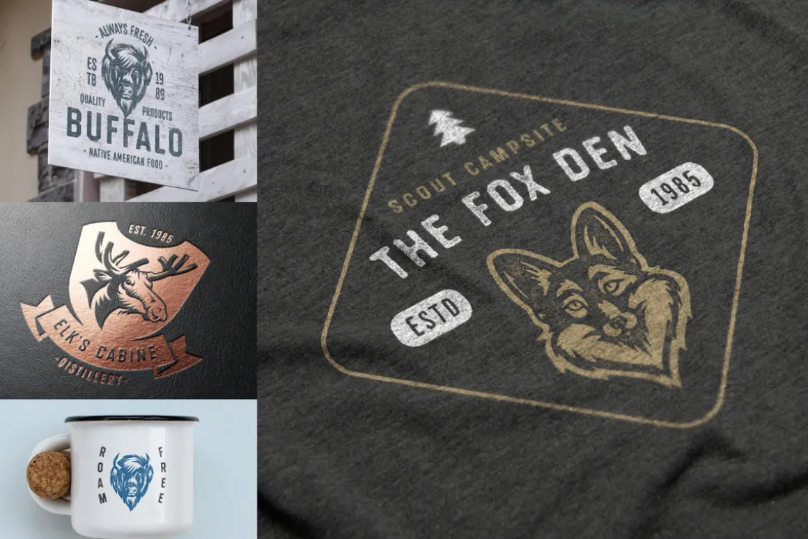 Animals Marks & Badges Bundle