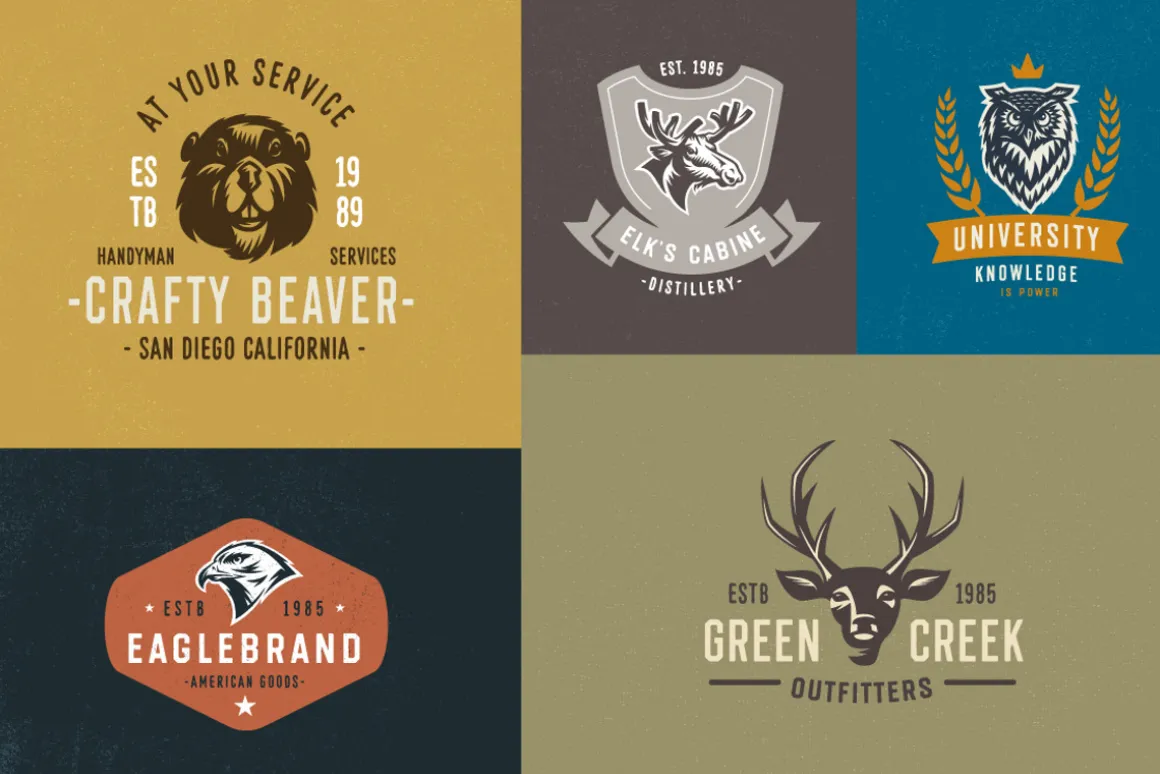 Animals Marks & Badges Bundle