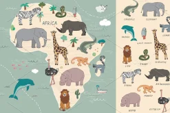 Animals World Map2
