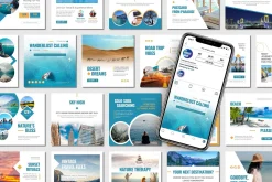 150 Animated Travel Social Media Kit