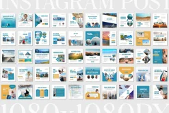 150 Animated Travel Social Media Kit