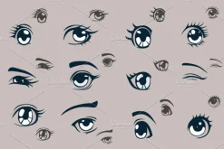 Anime •_• eyes