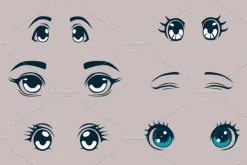 Anime •_• eyes