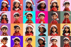 125 Animoji - Christmas Children