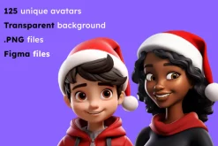 125 Animoji - Christmas Children