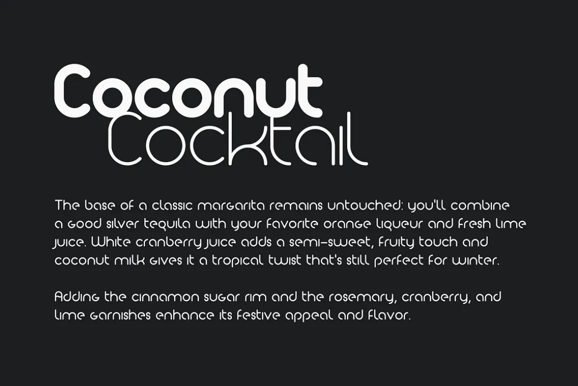 Anita - Geometric & Rounded Font