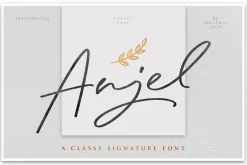 Anjel // Classy Signature Font