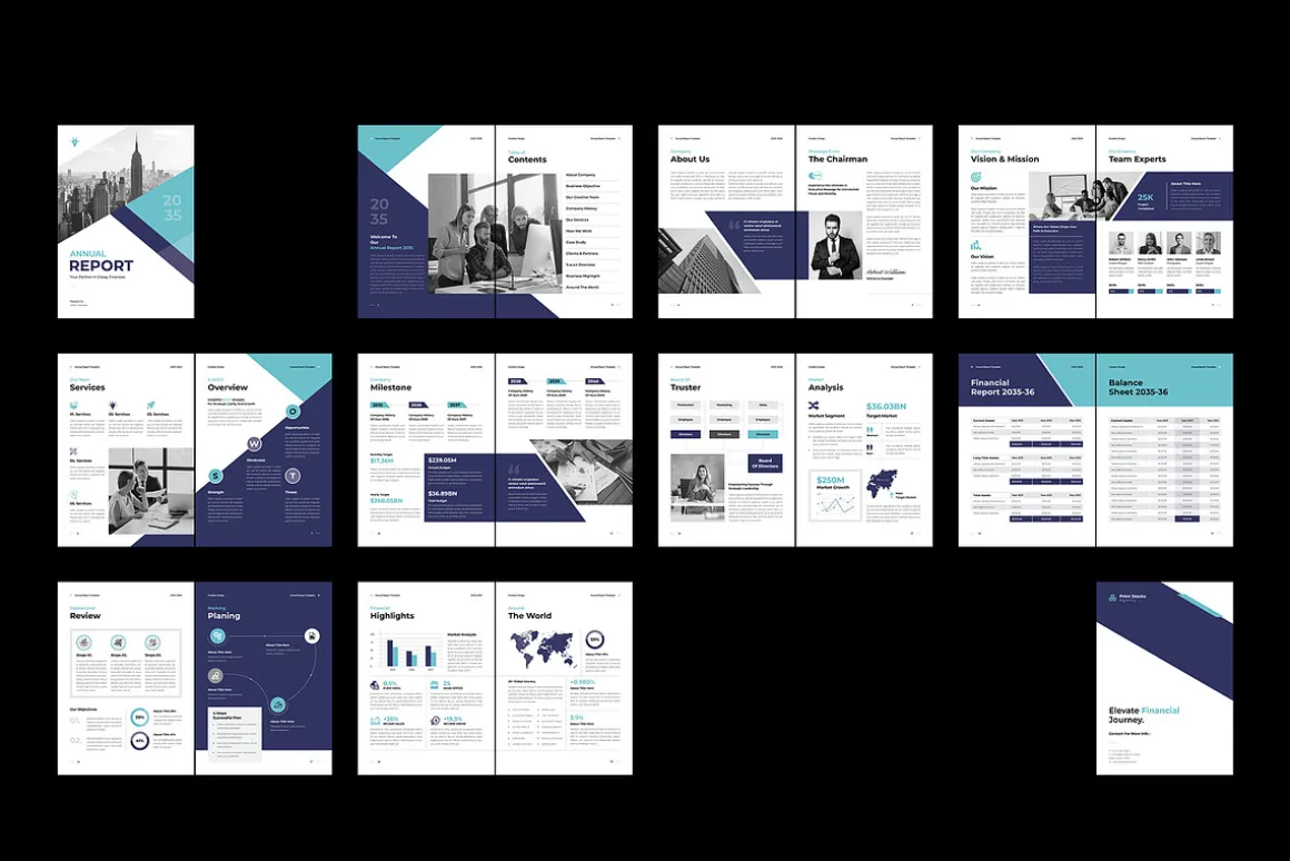 Annual Report Template