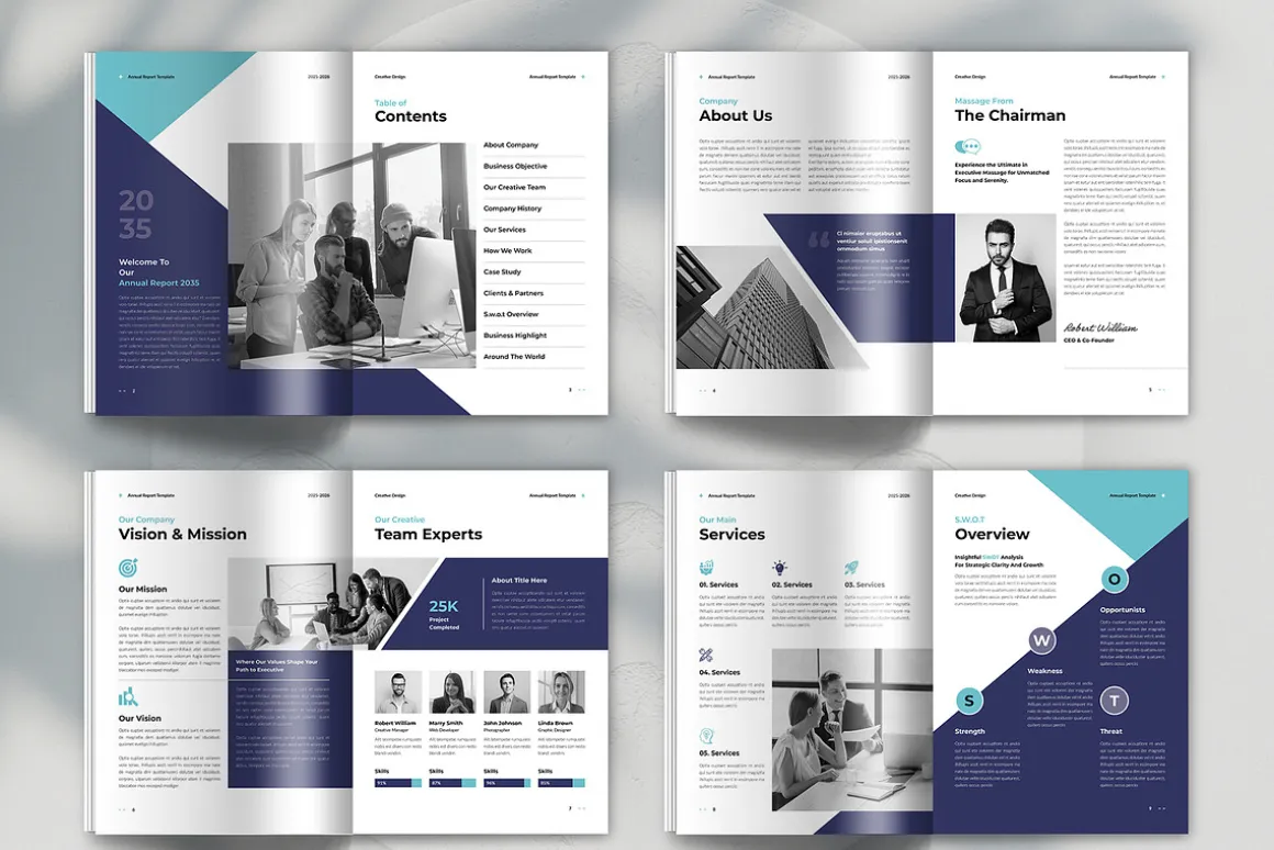 Annual Report Template