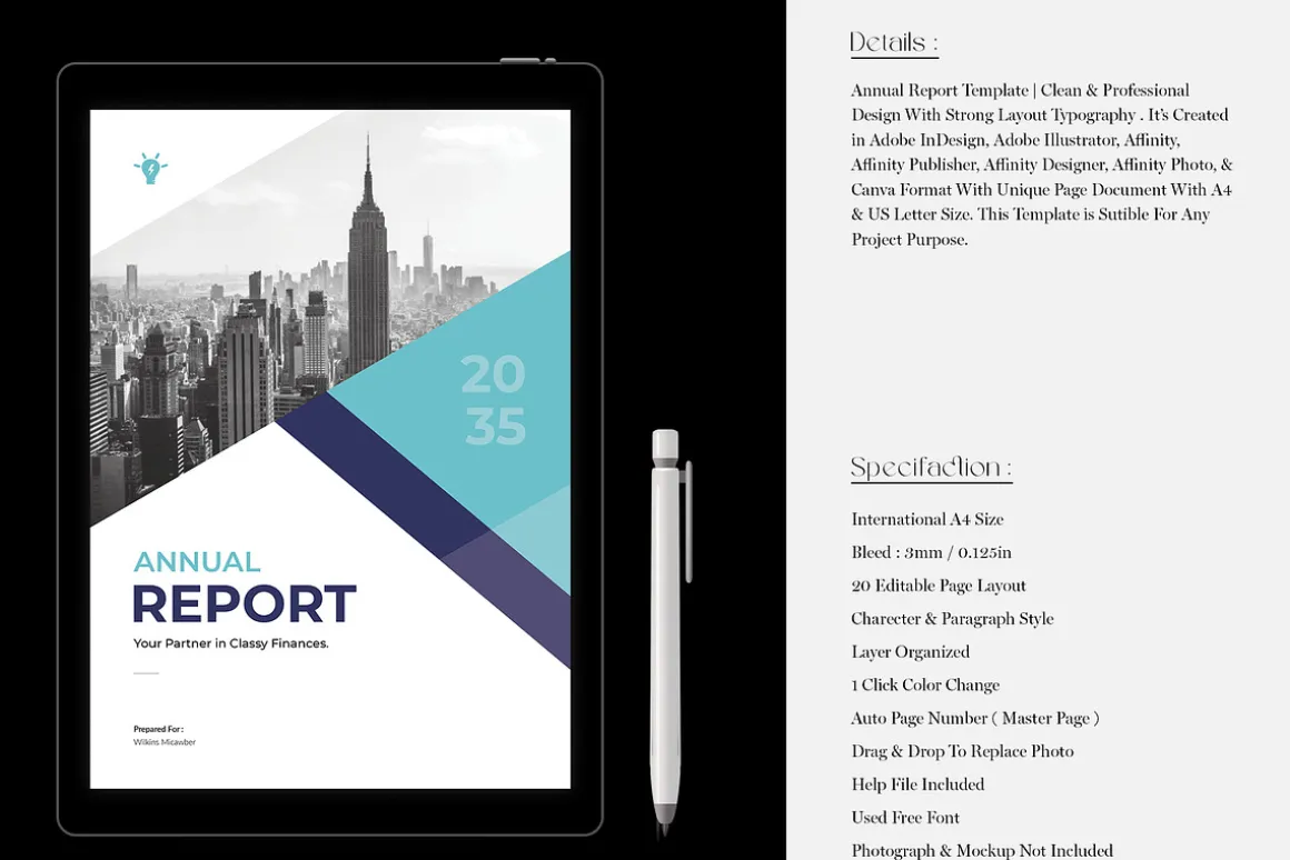 Annual Report Template