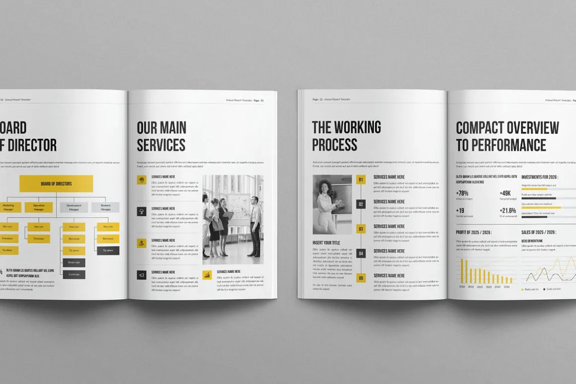 Annual Report Template