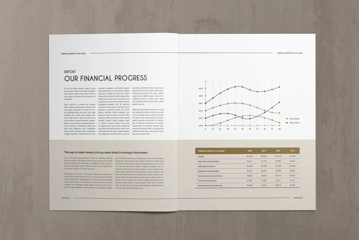 Annual Report Template