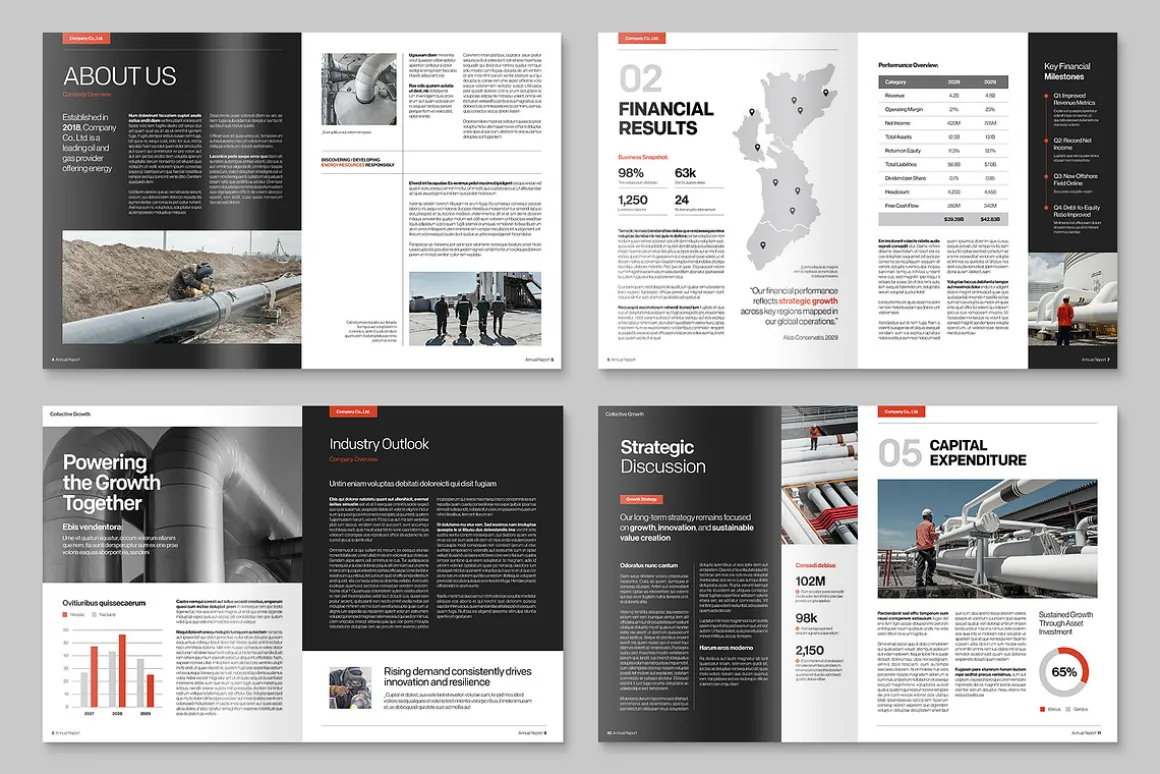 Annual Report Template