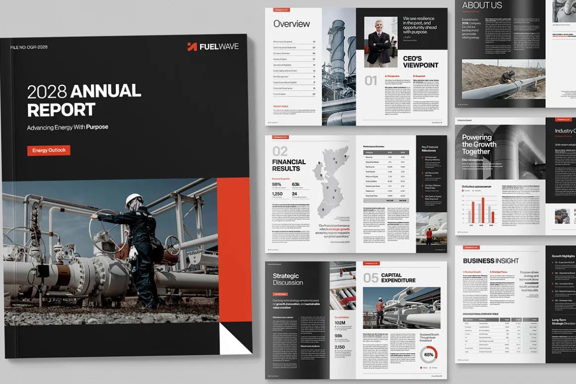 Annual Report Template