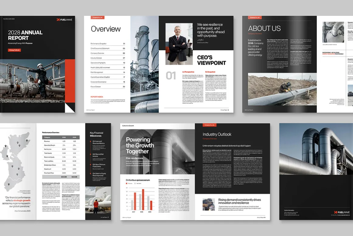 Annual Report Template
