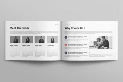 Annual Report Template Landscape