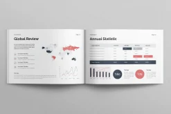 Annual Report Template Landscape