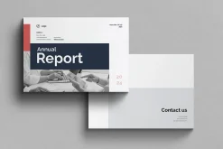 Annual Report Template Landscape
