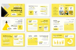 Annual Schedule - Keynote Template