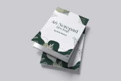 A6 Notepad Mockup