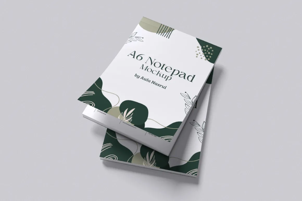 A6 Notepad Mockup