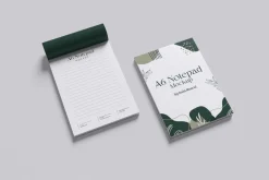A6 Notepad Mockup