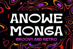 Anowe Monga - Groovy Font