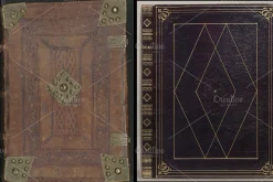 Antique Book Cover Textures