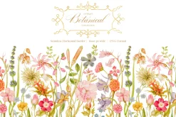 Antique Botanical Floral Collection