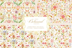 Antique Botanical Floral Collection