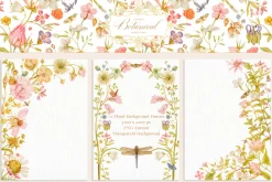 Antique Botanical Floral Collection