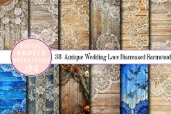 Antique Wedding Distressed Barnwood