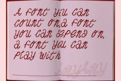Any Information Display Font