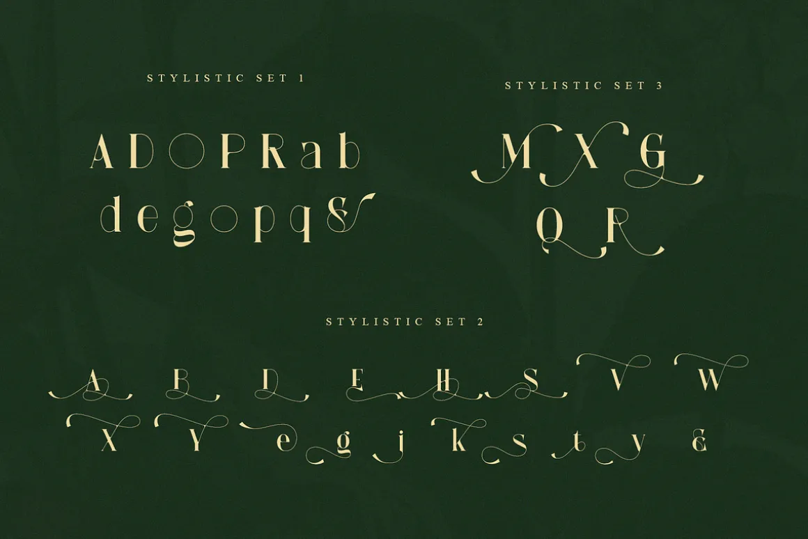 Anzelie – Elegant Stylish Serif
