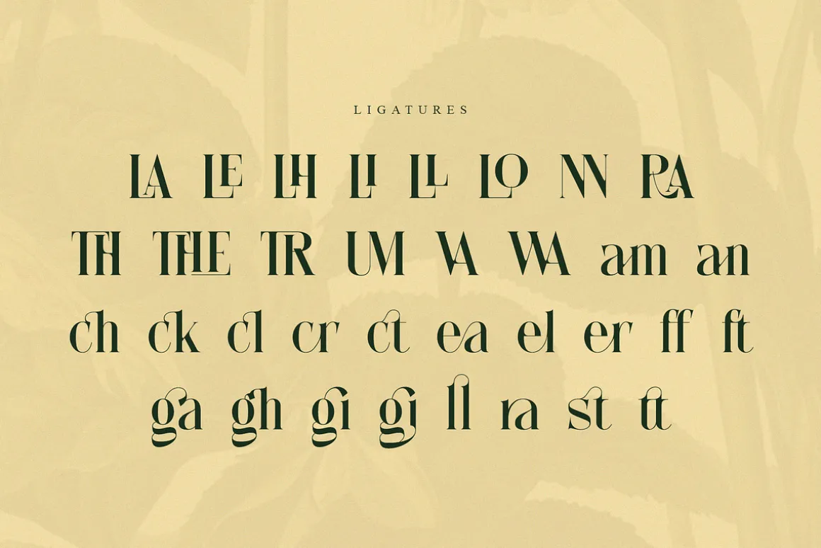 Anzelie – Elegant Stylish Serif